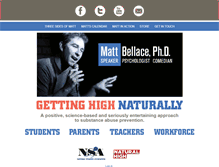 Tablet Screenshot of mattbellace.com